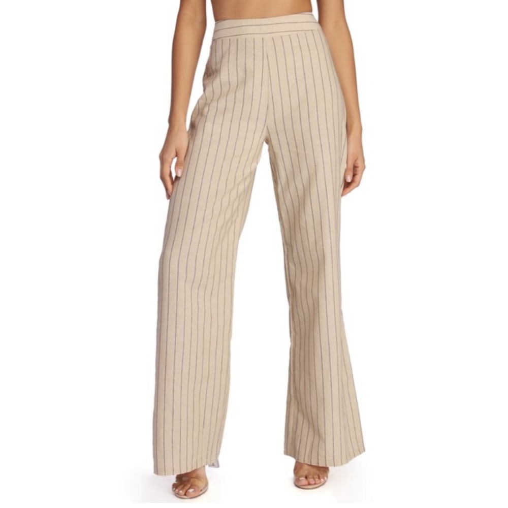 BOGO! Pen Stripe High Waisted Pants